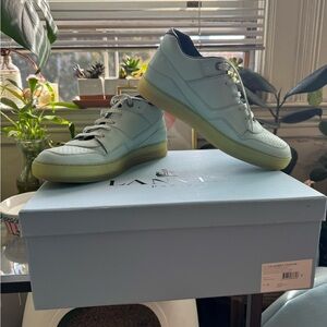 lanvin paris calfskin sneakers